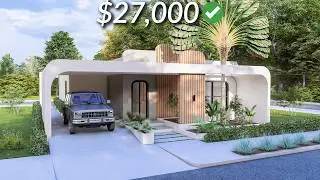 (10x12 Meters) Modern House Design | 3 Bedroom House Tour