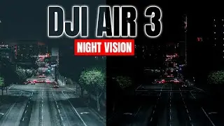 Can DJI Air 3 see in the dark? Free Low Light & Night Video Footage + Photo Samples