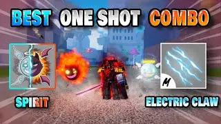 『Spirit + Electric claw + Human v4 』Combo And Bounty hunting | Blox fruits