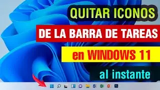 Como quitar iconos de la barra de tareas Windows 11 2024