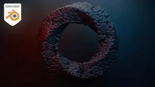 Blender Tutorial - Abstract loop animation in blender - (Blender Tutorial)