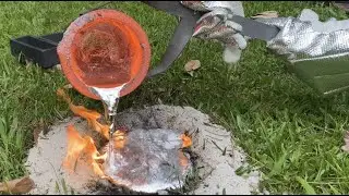 Massive Aluminum Anthill Casting #22