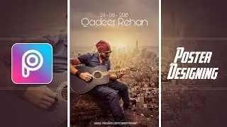 Poster Designing Picsart Editing Tutorial | How to make Movie Poster in PicsArt