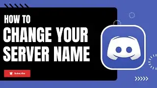 How to Change Your Server Name on Discord