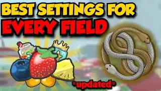 The Best Natro Macro Settings For Every Field! (UPDATED)|Roblox Bee Swarm Simulator