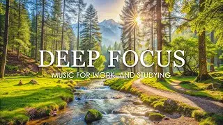 Study Music | Music for Studying & Working | Deep Focus Music for Studying, Working, Reading #1