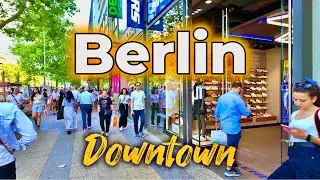 Walking Berlin downtown - Kurfürstendamm & Tauentzienstraße