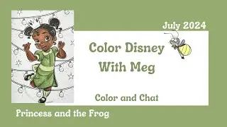 Color Disney With Meg Color and Chat