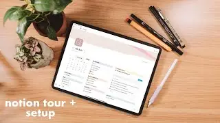 My Notion Setup + Templates | How I Organize My Life, Notion Widgets Tutorial, Notion Icons