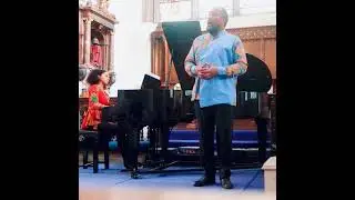 Njabulo Madlala sings Thula sana (Rebeca Omordia - piano)