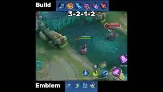 Zhuxin’s Build, Emblem and combo for beginners #mobilelegends #mlbb #guide #tutorial #shorts