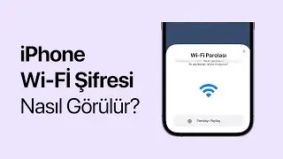 iPhone WiFi şifresini görme ve paylaşma