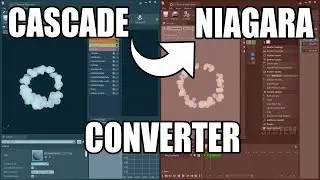 UE4 Cascade to Niagara Converter - Intro to Niagara UE4/Unreal Engine 4