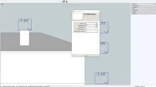 Динамическая высотная отметка в SketchUp