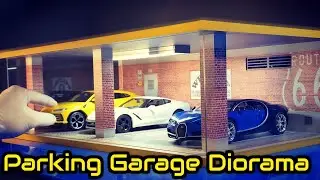 1/24 Parking Garage Diorama Review