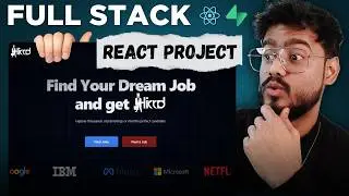 Full Stack React JS Project ( Job Portal ) - with Tailwind, Supabase, Clerk, Shadcn UI Tutorial 🔥🔥