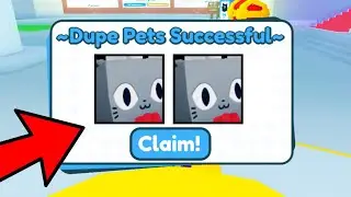 how to DUPLICATE PETS in pet simulator x (real)