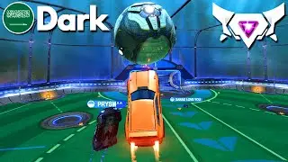 DARK has UNFAIR Mechanics in Rocket League... (SSL 2v2)