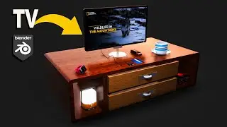 blender tips : MODELING a TV IN BLENDER