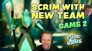 SCRIM WITH NEW TEAM!! | GAME 2 | NECROPHOS