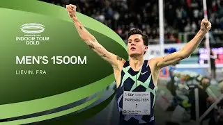 Jakob Ingebrigsten smashes world indoor record | Lievin World Indoor Tour GOld