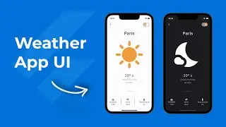 Flutter Weather App UI | LIGHT - DARK MODE | PROVIDER