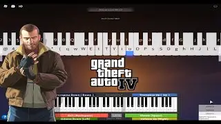 GTA IV MAIN THEME + SHEETS | ROBLOX PIANO