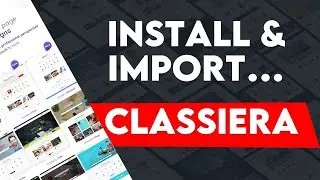 Install & Import Classiera WordPress Theme