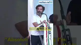 Look how Mr Modi’s hands were shaking while drinking water:’ Rahul Gandhi on Adani issue