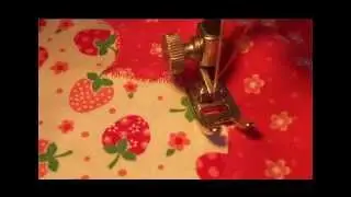 Как выполнять аппликацию на швейной машинке