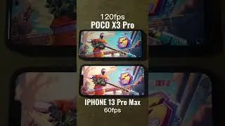Iphone 13 Pro Max vs Poco x3 Pro STANDOFF 2 TEST - A15 BIONIC vs Snapdragon 860 STANDOFF 2