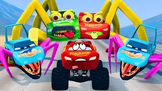 Marble Run Race ☆ HABA Slope & Retro Makita Truck, Excavator, Garbage Truck, Dump Truck, Ambulance