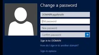 How to Change a Domain User Password (Server 2012 R2) | APTeck Tutorials