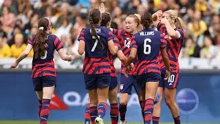 USWNT ride strong second half to 3-0 win over Australia | FOX SOCCER