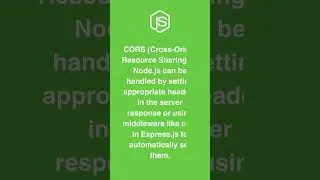 Handling CORS in Node.js