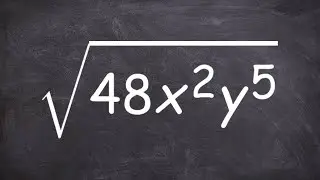 Simplify a radical expression with variables