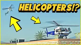 They ADDED HELICOPTERS in PERRIS California! (Roblox)