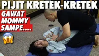 ASMR CHIROPRACTIC! REAKSI MOMMY SAMPE SEGITUNYA!!