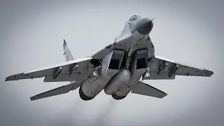 Mig-29 Fulcrum In Action