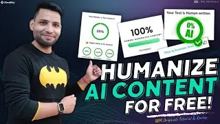 How to Humanize AI Content for FREE (2024) Convert AI Content to Human Content | Stealthly.AI