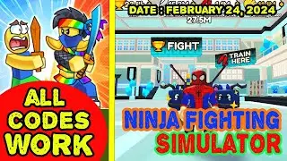 All Codes Work Ninja Fighting Simulator ROBLOX, February 24, 2024 | How to rendeem the codes