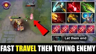 FAST TRAVEL IN 8MIN!! Super Aggressive Tinker Dominating & Nonstop Killing Enemy | Solo Stack Tinker