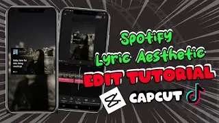 Cara Membuat Video Lirik Spotify Aesthetic di Capcut