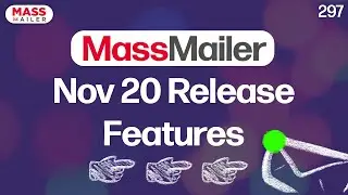 MassMailer Nov 20 Release Features