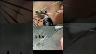 Repair any glass cracks in a flash