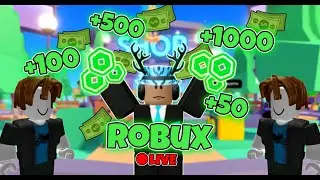 🔴PLS DONATE LIVE │ Free ROBUX giveaway to subscribers/Raising robux! ROAD TO 1000 SUBSCRIBERS🔴