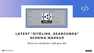 How to Implement the latest Sitelink Searchbox Schema markup on your website | sitelinks schema