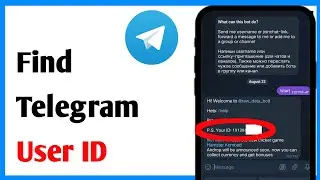 How To Find My Telegram User ID