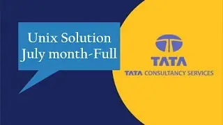 TCS OPA Unix Solution | July All Unix Solution | Unix Previous OPAs Solution | Unix Coding Solution