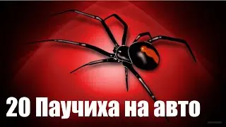 20 Паучиха на авто через выжигание. никаких порезок шкалы хода и ХС.